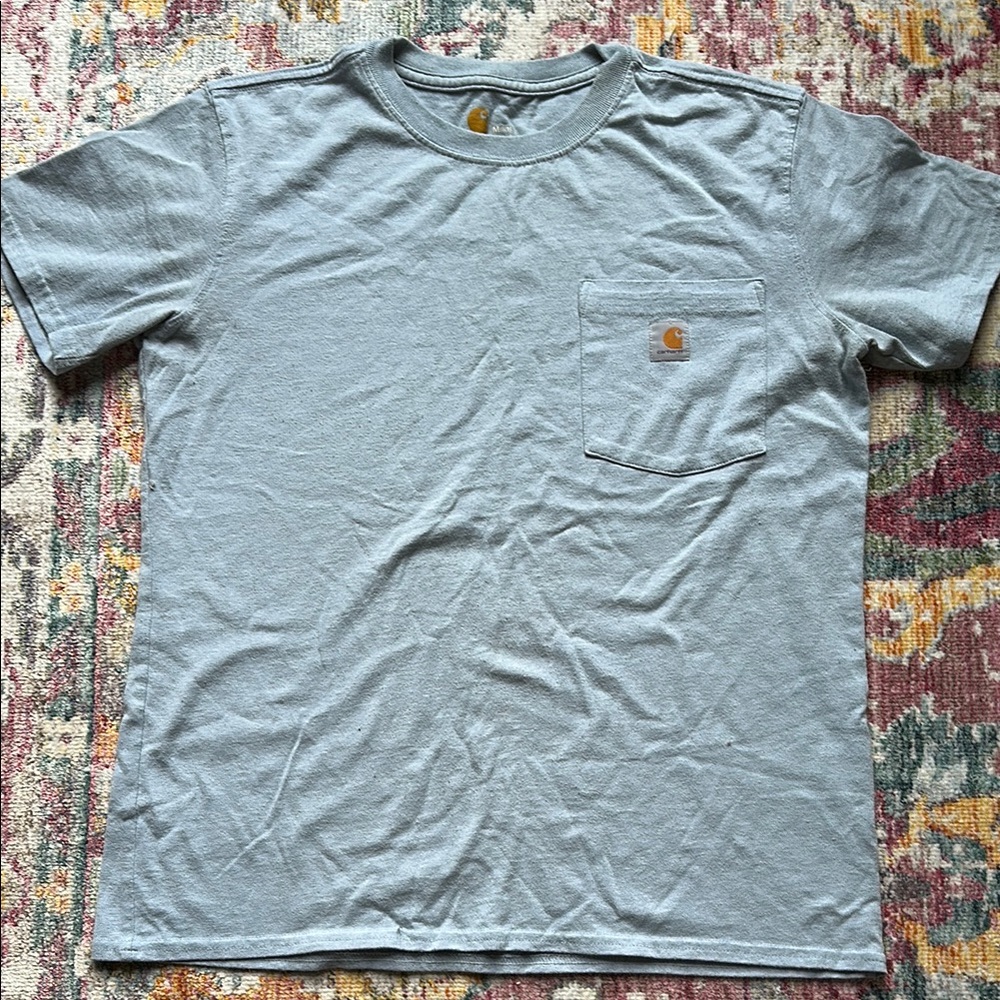 Carhartt Gray Short Sleeve Tee Classic Comfort